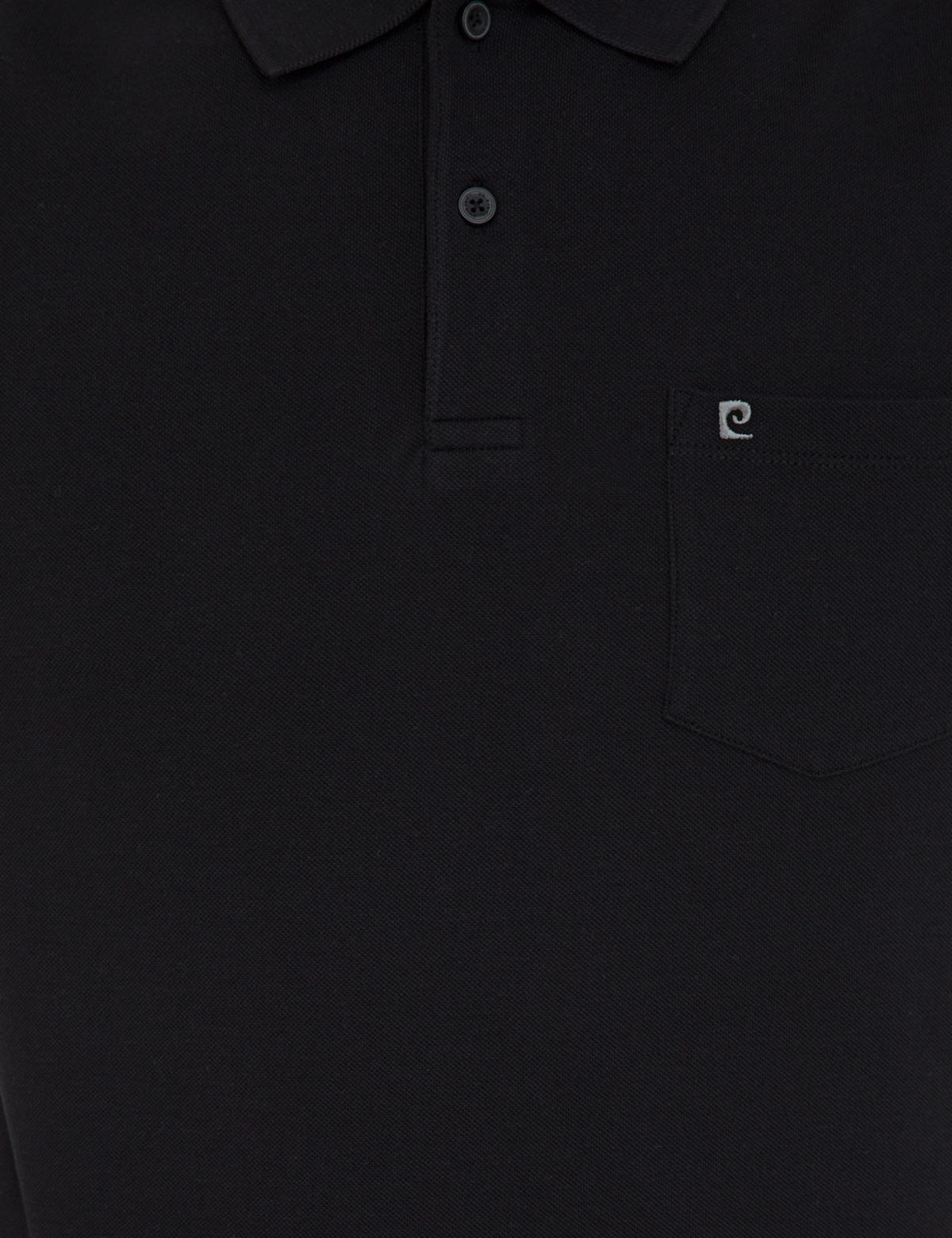 Siyah Regular Fit Basic Polo Yaka T-Shirt - 50239834010