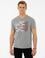 Gri Slim Fit Bisiklet Yaka T-Shirt
