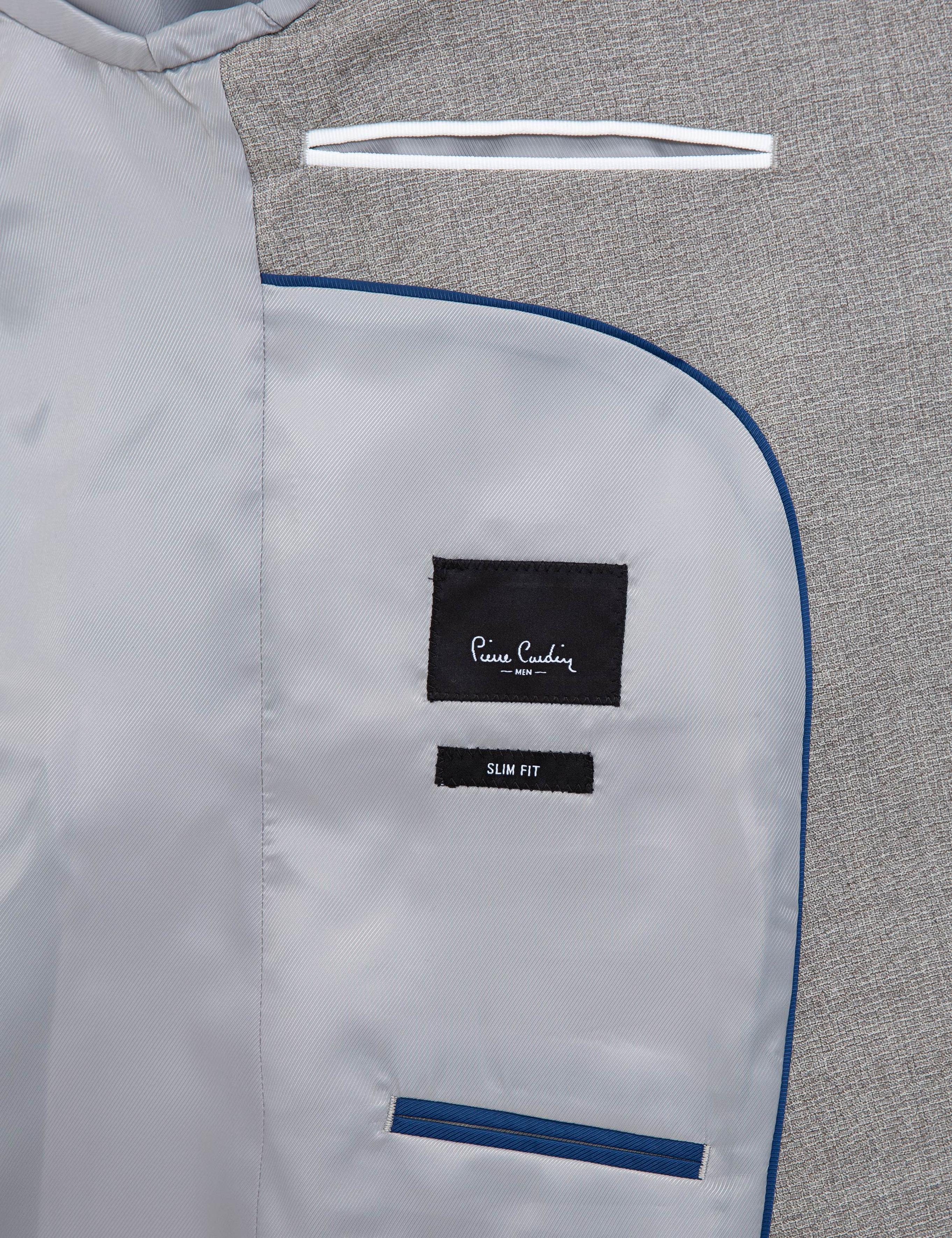 Bej Slim Fit Takım Elbise