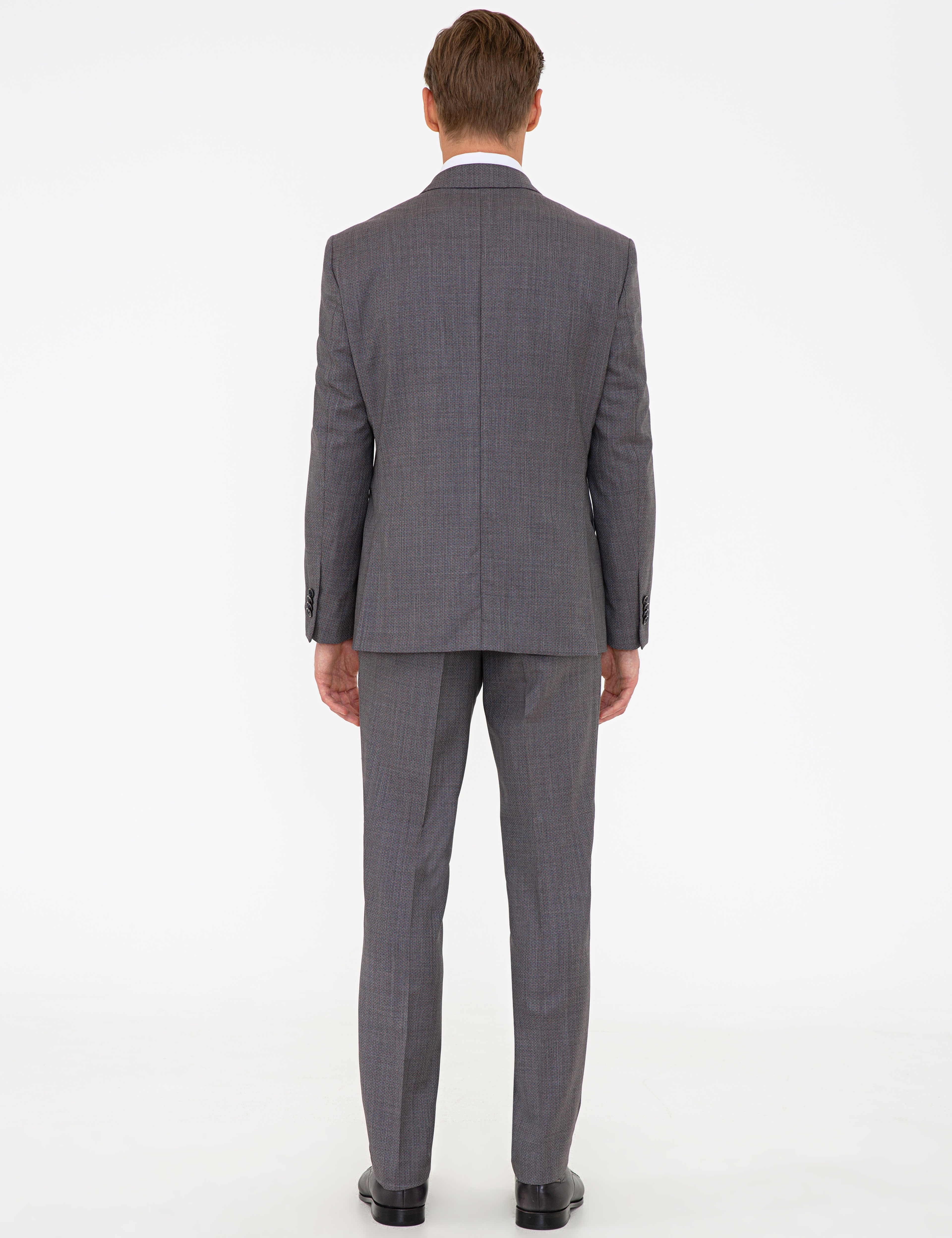 Füme Slim Fit Takım Elbise