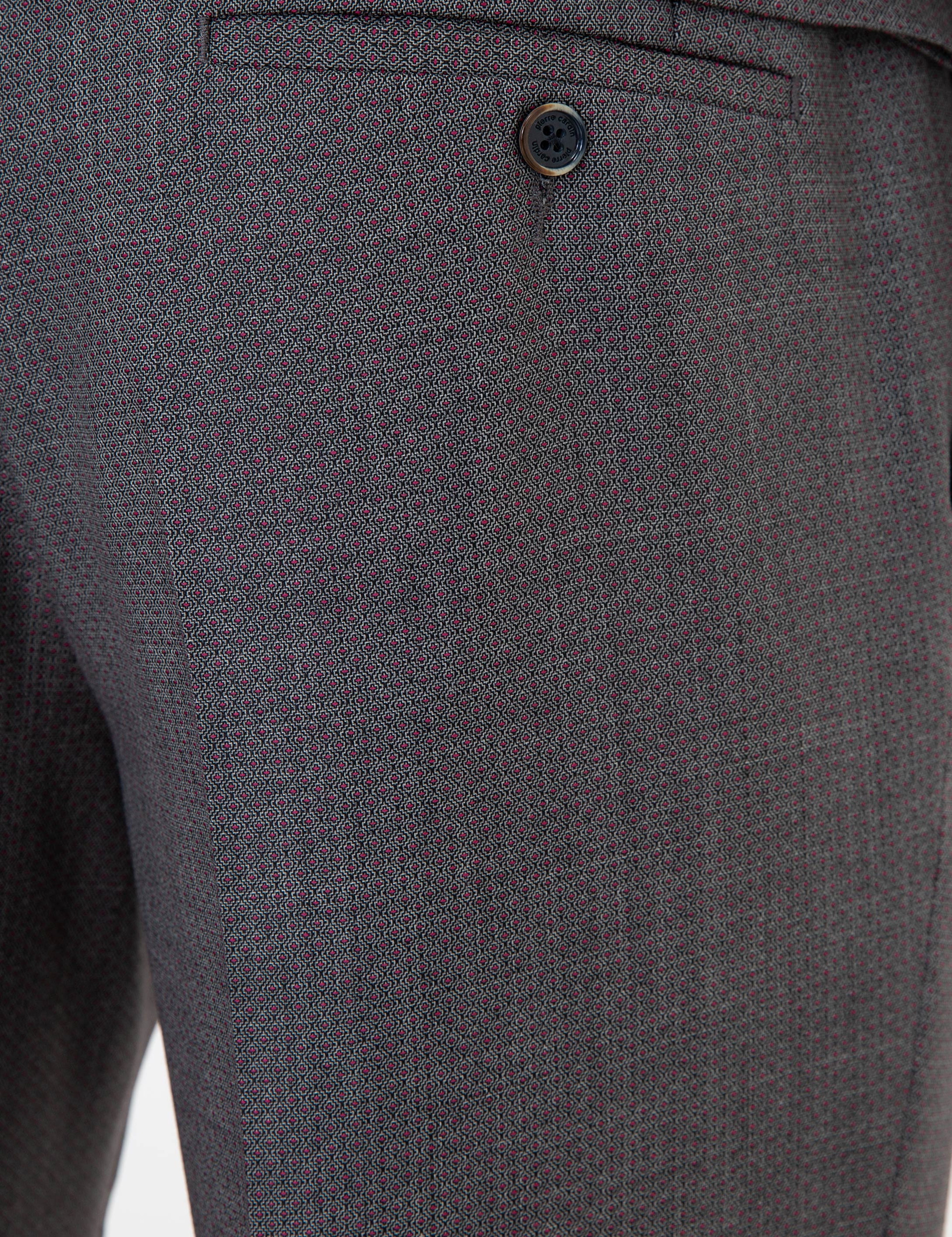 Füme Slim Fit Takım Elbise - Image 5