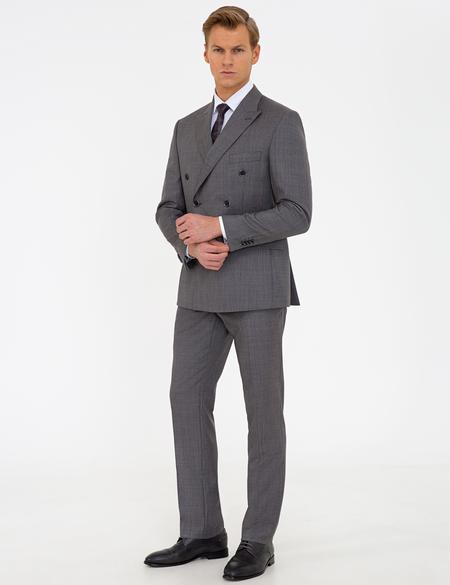 Füme Slim Fit Takım Elbise - 50233702014