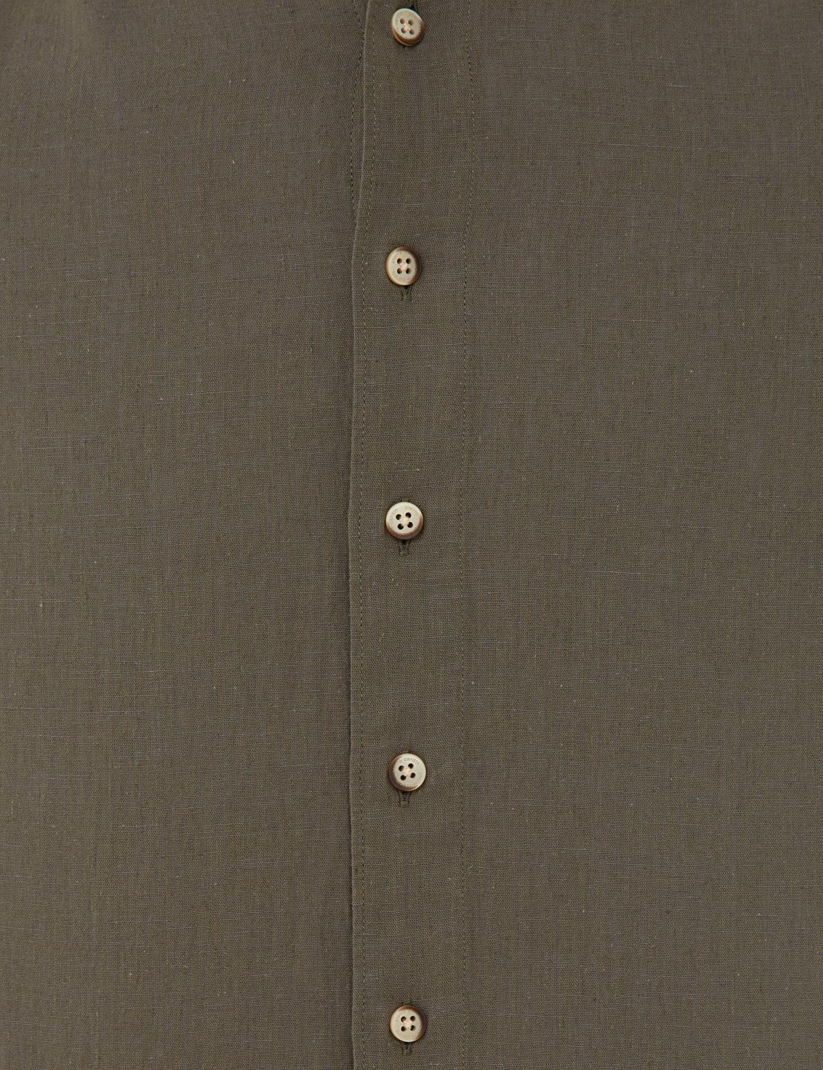 Haki Regular Fit Uzun Kollu Gömlek - 50232976051