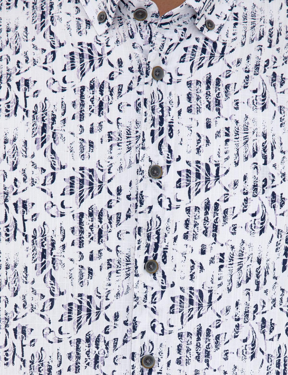 Lacivert Regular Fit Kısa Kollu Gömlek - 50237329007