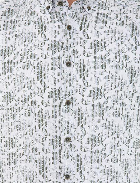 Haki Regular Fit Kısa Kollu Gömlek - 50237329010