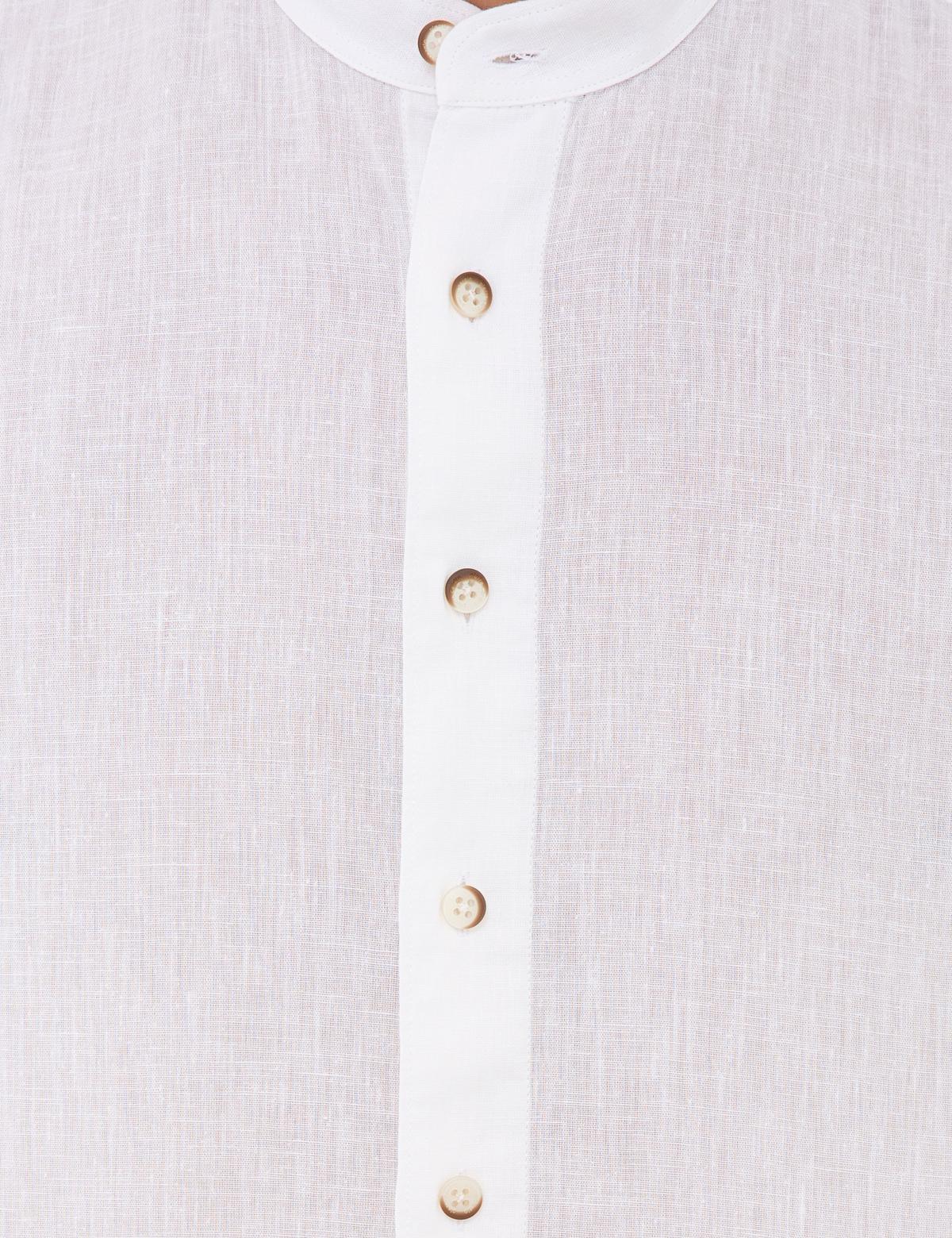 Beyaz Regular Fit Uzun Kollu Gömlek - 50232976041