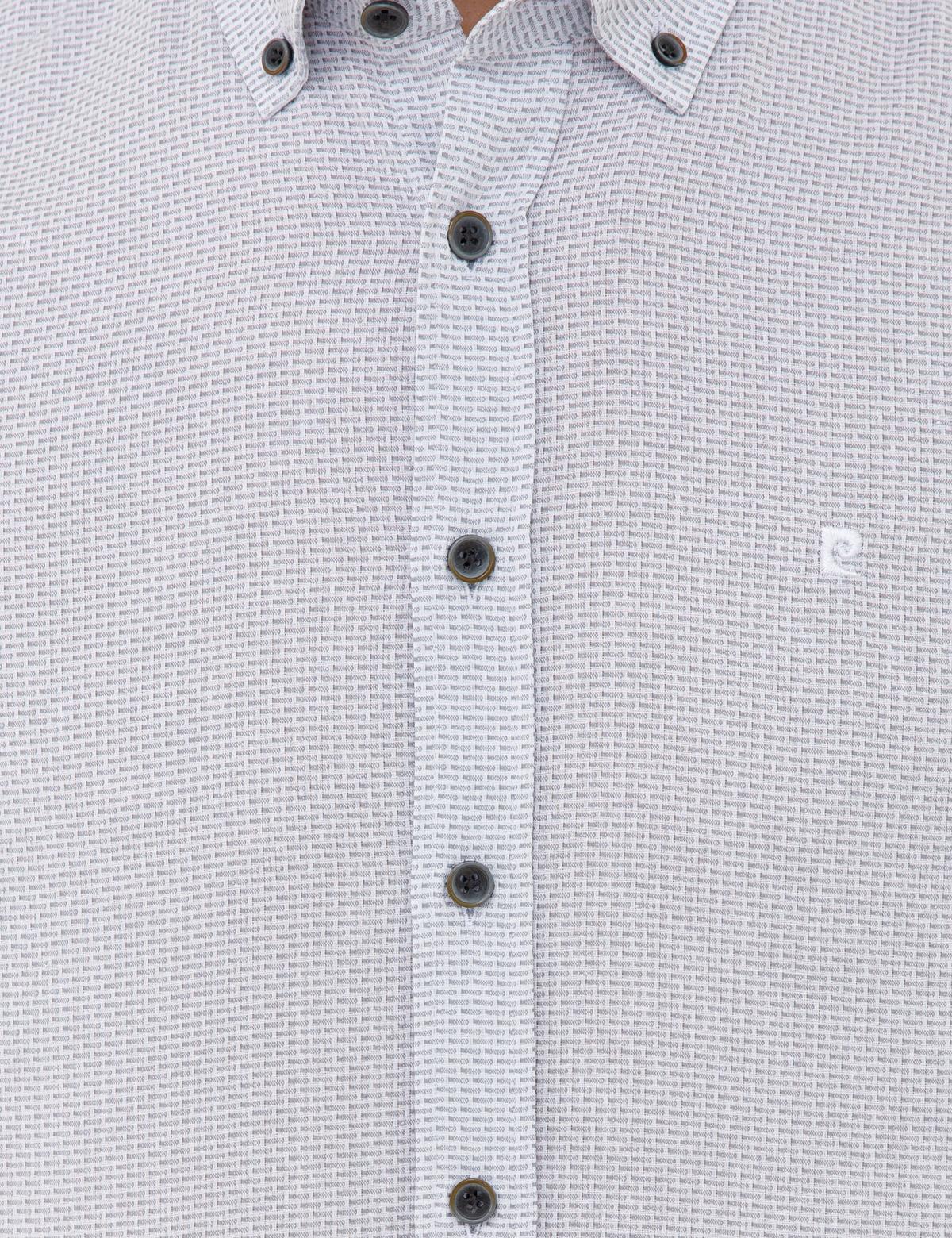 Gri Slim Fit Uzun Kollu Gömlek - 50236675016