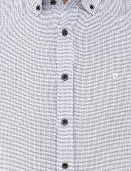 Gri Slim Fit Uzun Kollu Gömlek - 50236675016