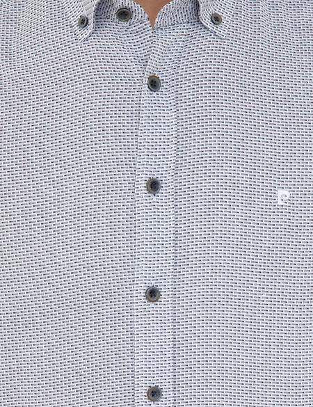 Siyah Slim Fit Uzun Kollu Gömlek - 50236675026