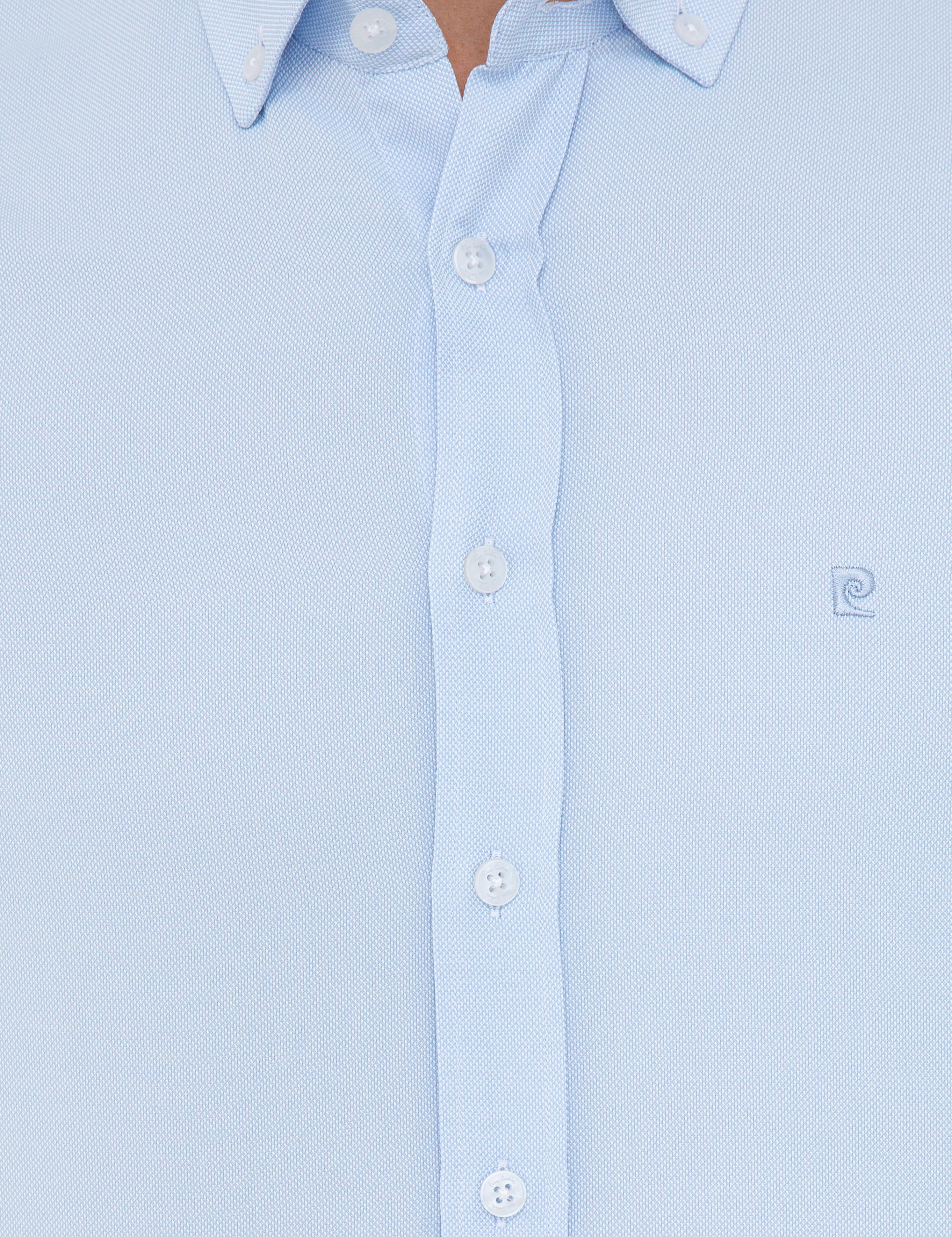 Açık Mavi Slim Fit Oxford Gömlek