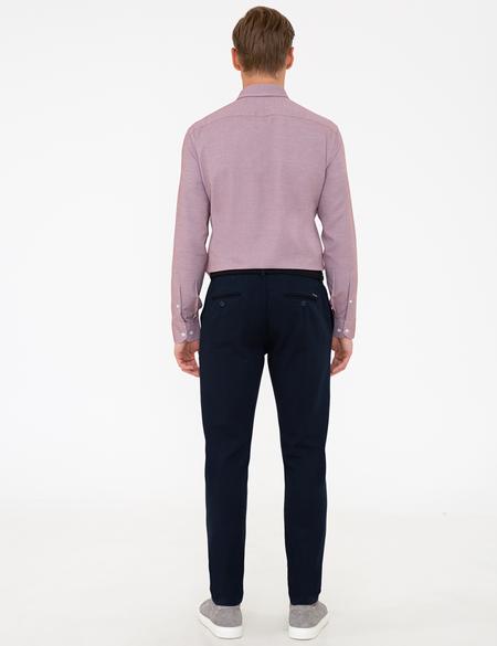 Lacivert Slim Fit Chino Pantolon - 50240326269