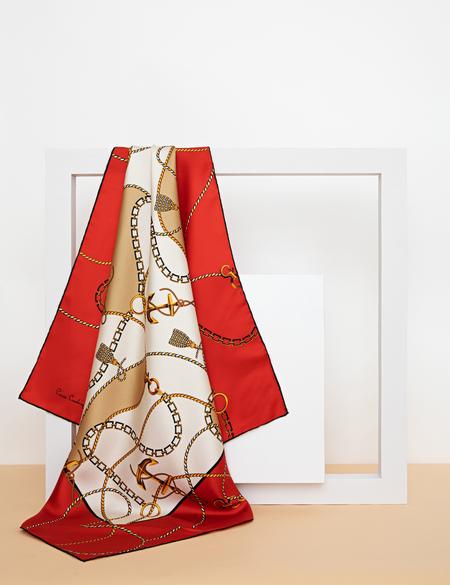 Kırmızı Eşarp - 50245419002