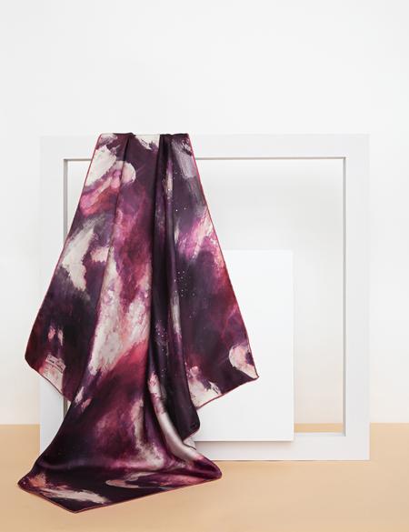 Bordo Eşarp - 50245415003