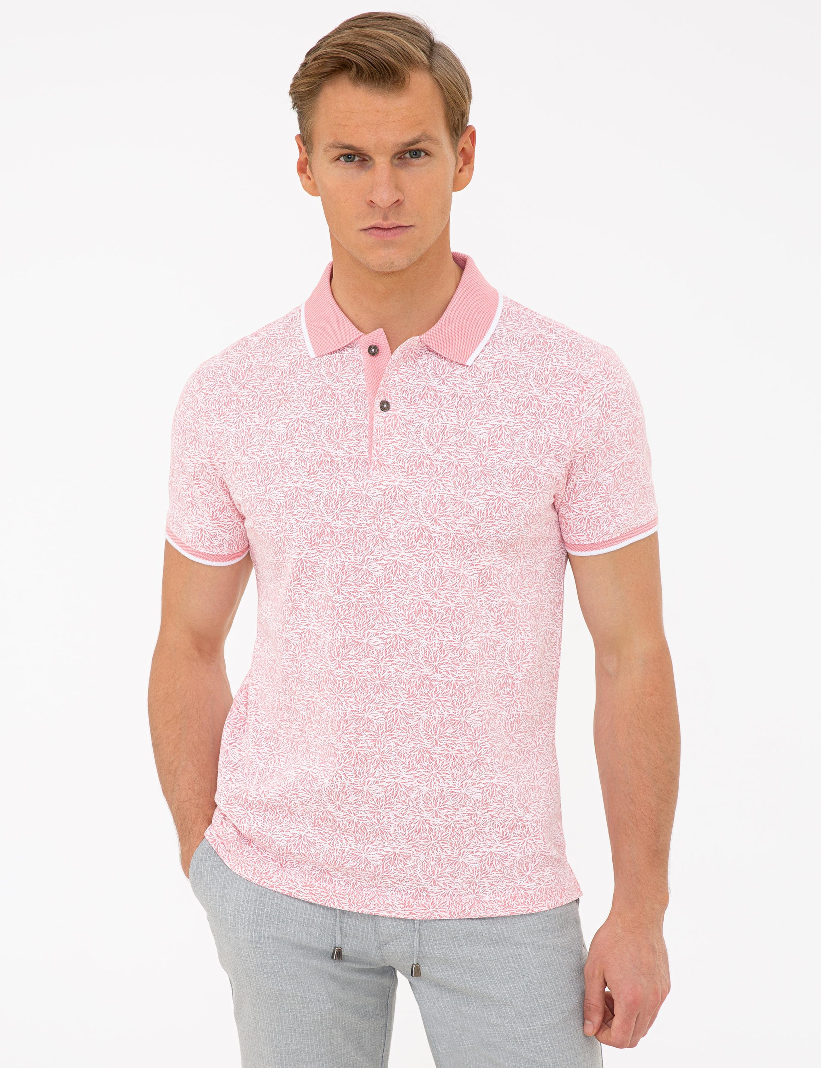 Mercan Slim Fit Polo Yaka Tişört