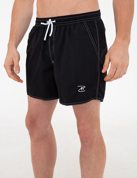 Siyah Deniz Şortu - 50243688004