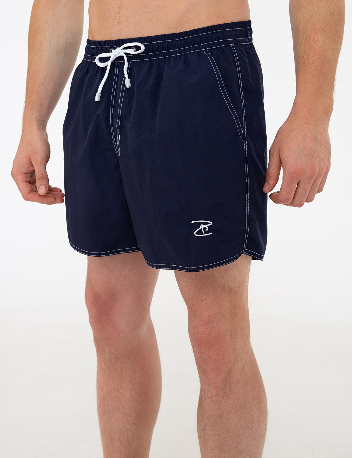 Lacivert Deniz Şortu - 50243688009