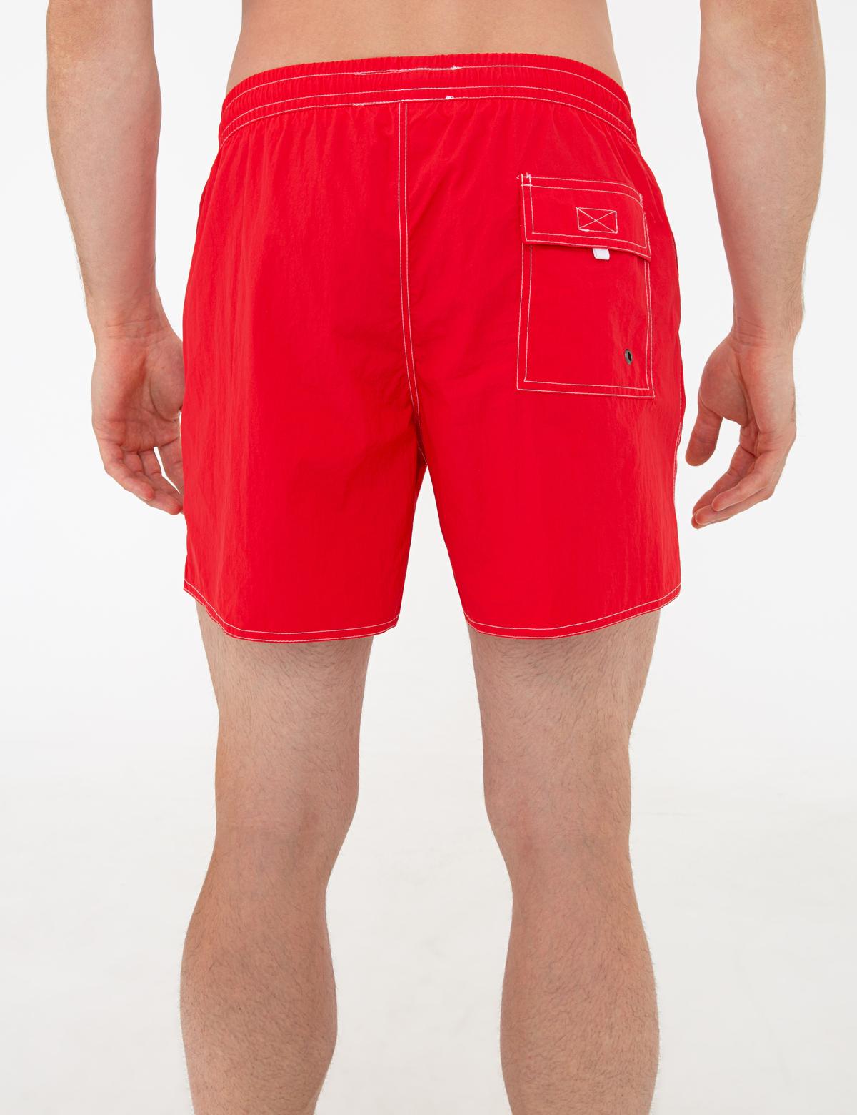 Kırmızı Deniz Şortu - 50243688014