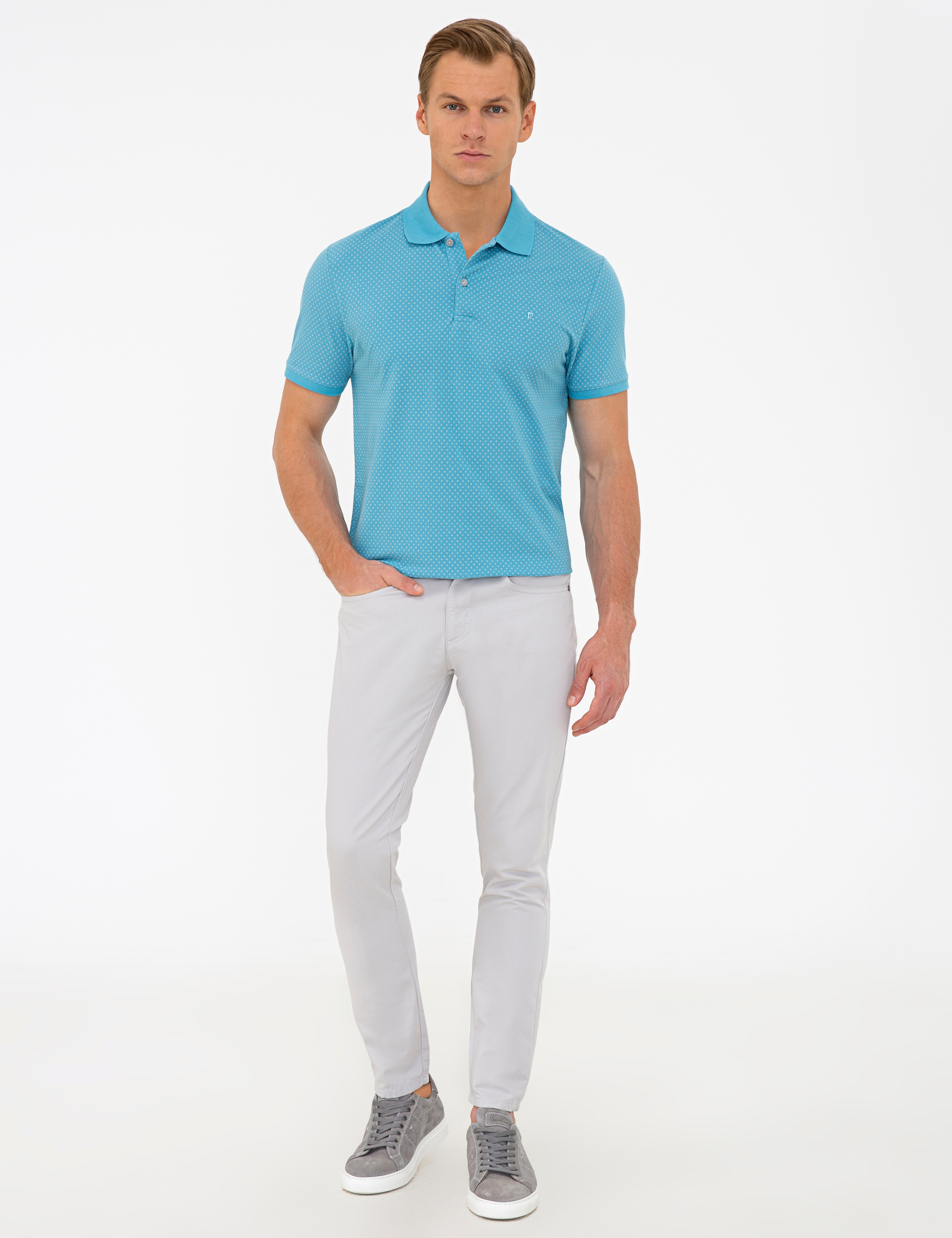 Taş Slim Fit Kanvas Pantolon - Image 1