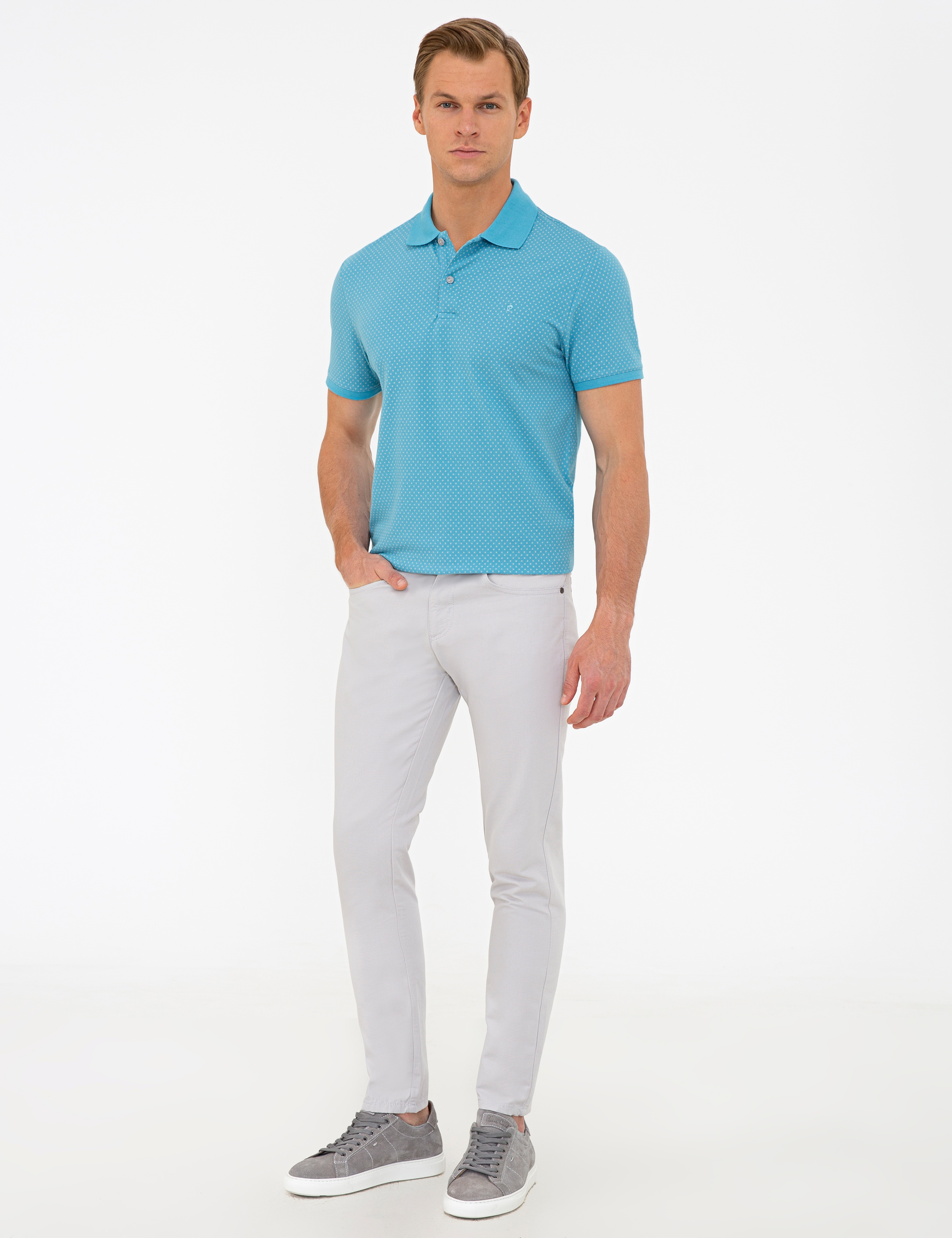 Taş Slim Fit Kanvas Pantolon