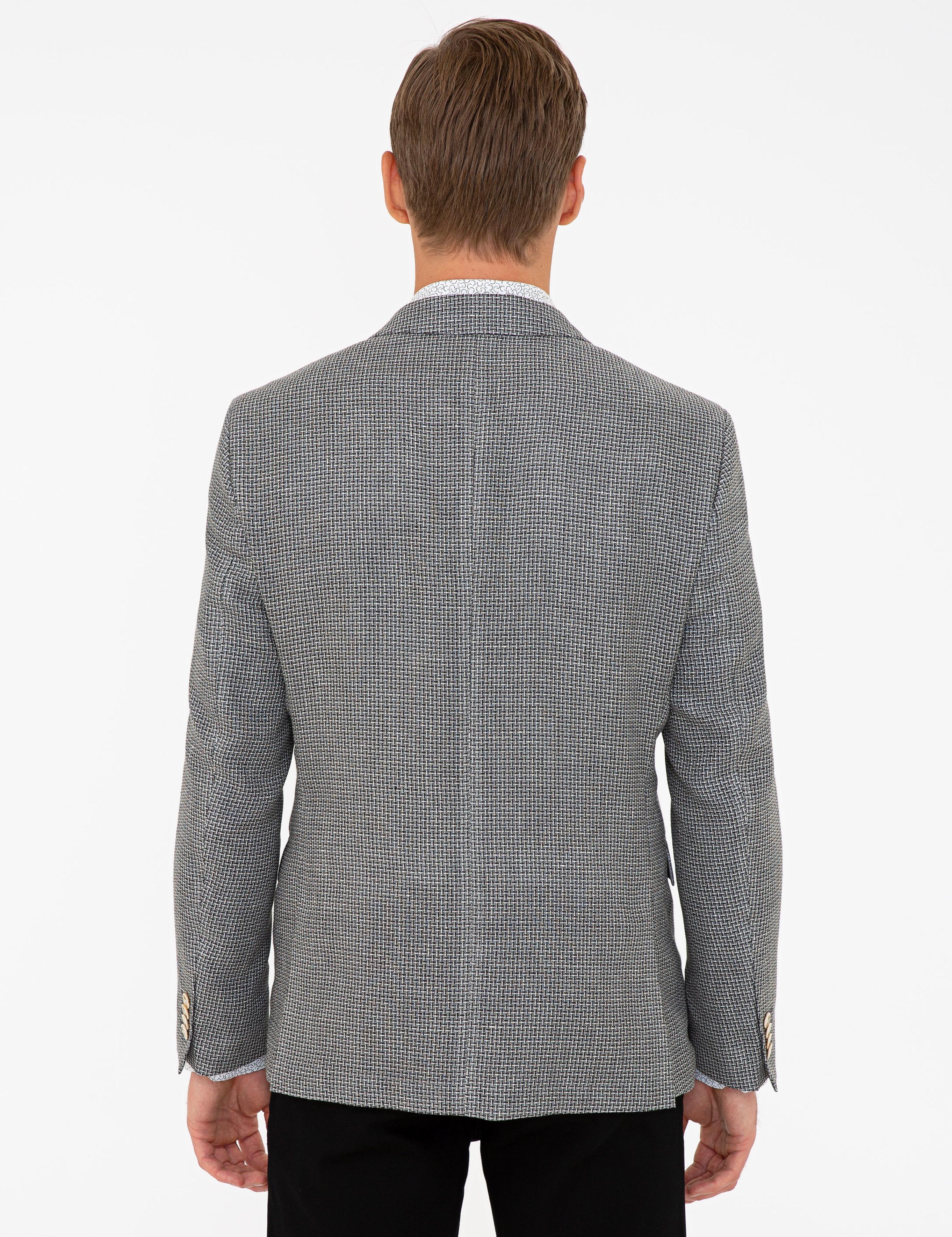 Siyah Slim Fit Ceket