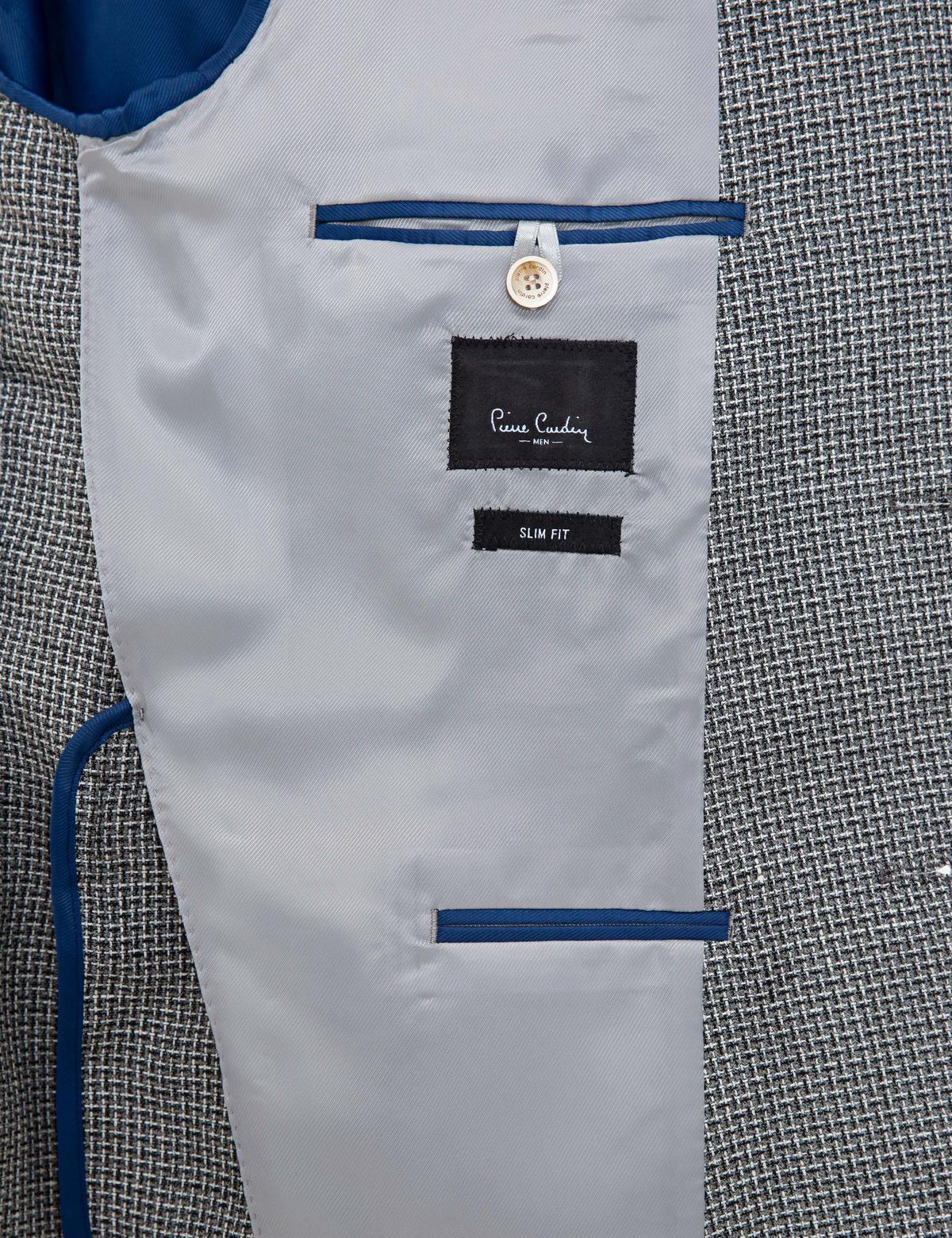 Siyah Slim Fit Ceket - 50233698005