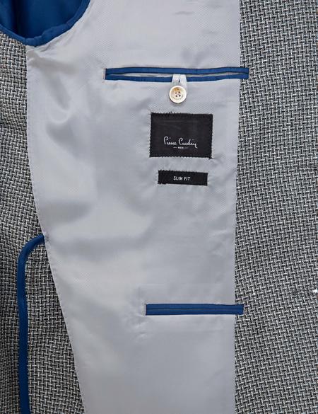 Siyah Slim Fit Ceket - 50233698005