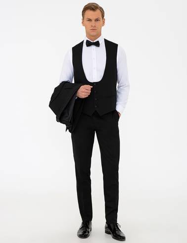 Siyah Ex. Slim Fit Smokin