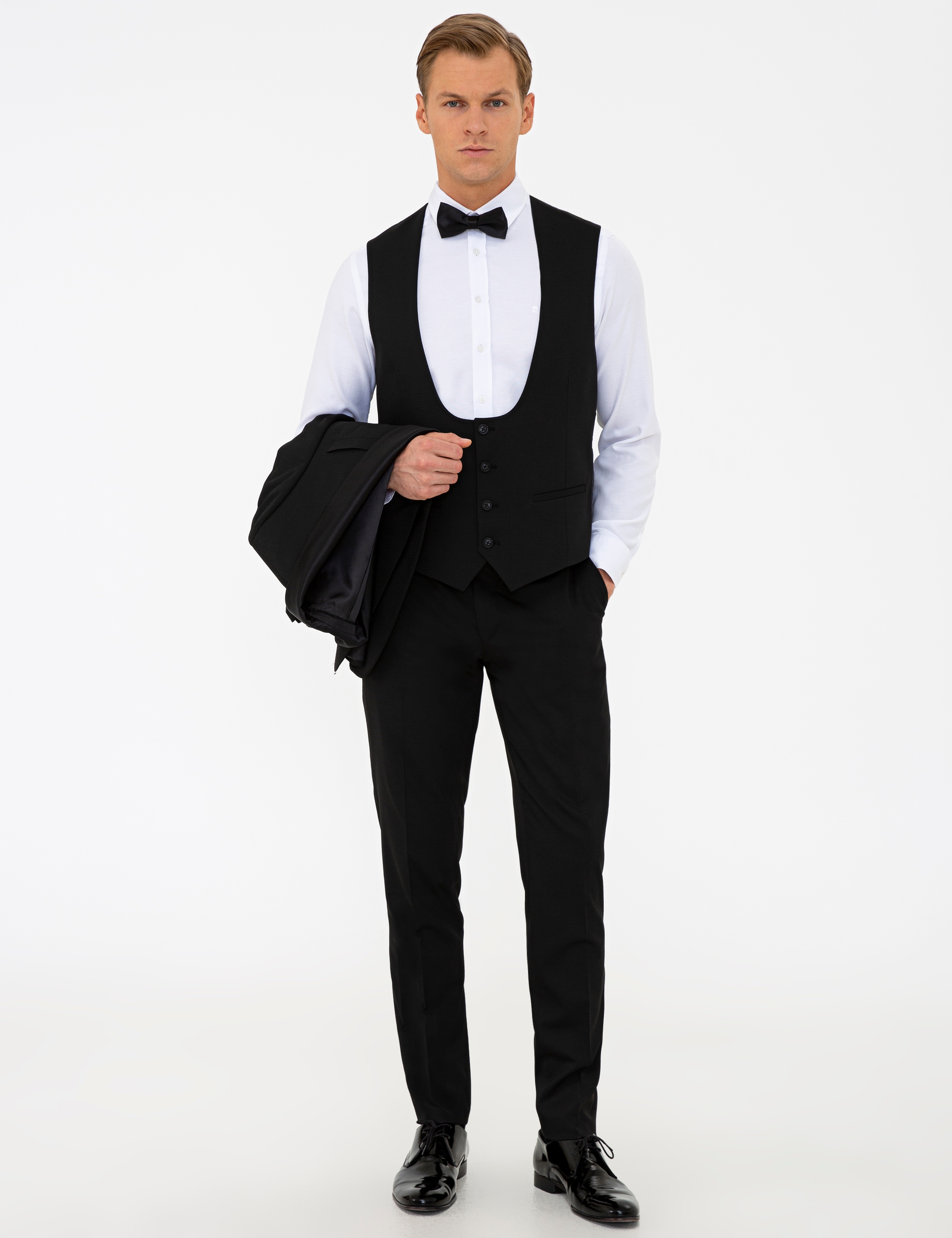 Siyah Ex. Slim Fit Smokin - Image 3