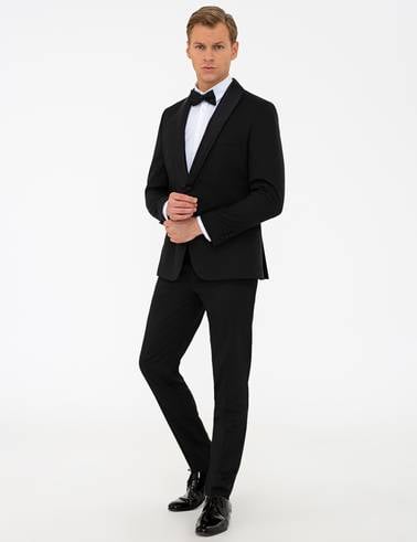 Siyah Ex. Slim Fit Smokin