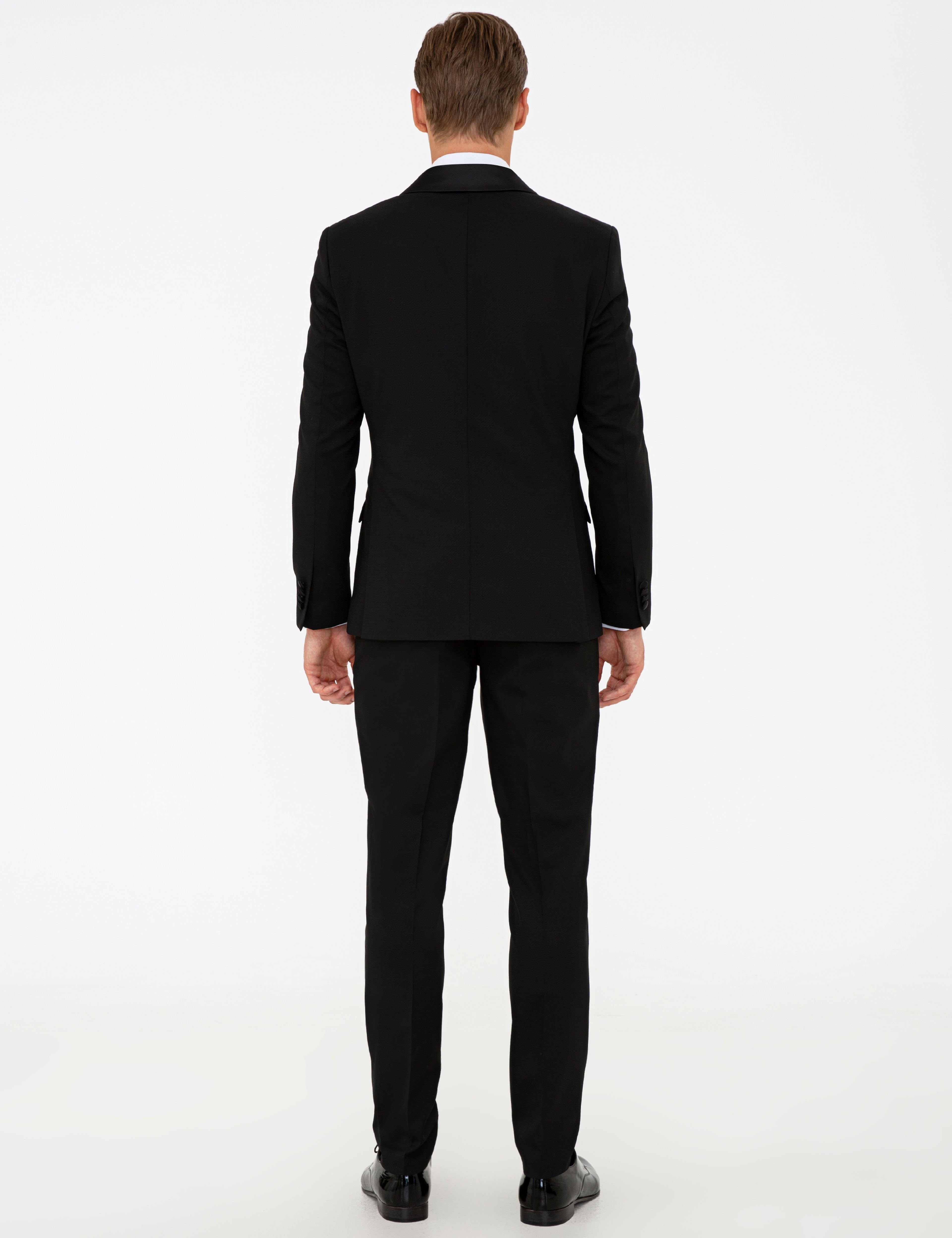 Siyah Ex. Slim Fit Smokin - Image 5