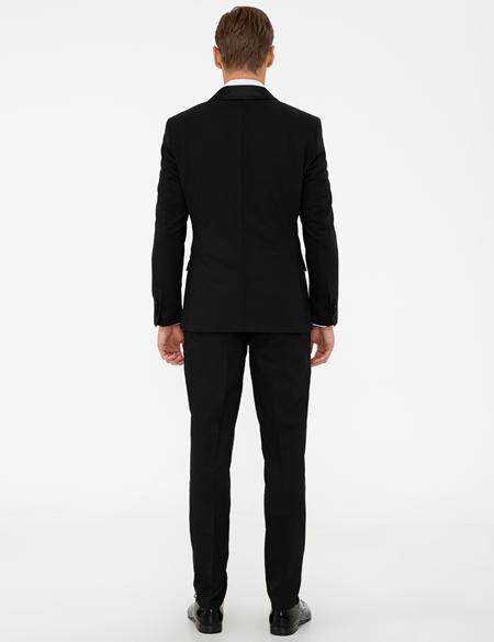 Siyah Ex. Slim Fit Smokin - 50238679017