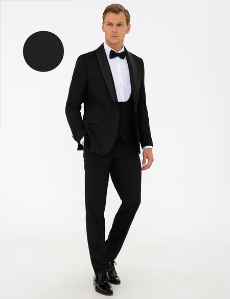 Siyah Ex. Slim Fit Smokin - 50238679017