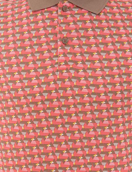 Kırmızı Slim Fit Polo Yaka Tişört - 50232427151