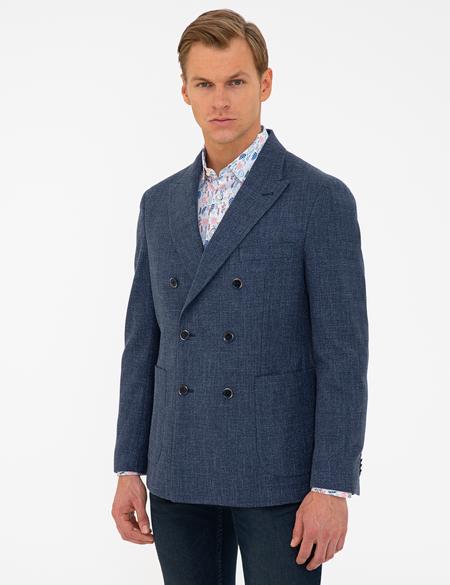 Mavi Slim Fit Kruvaze Ceket - 50233785014