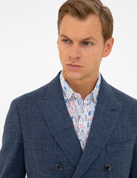 Mavi Slim Fit Kruvaze Ceket - 50233785014