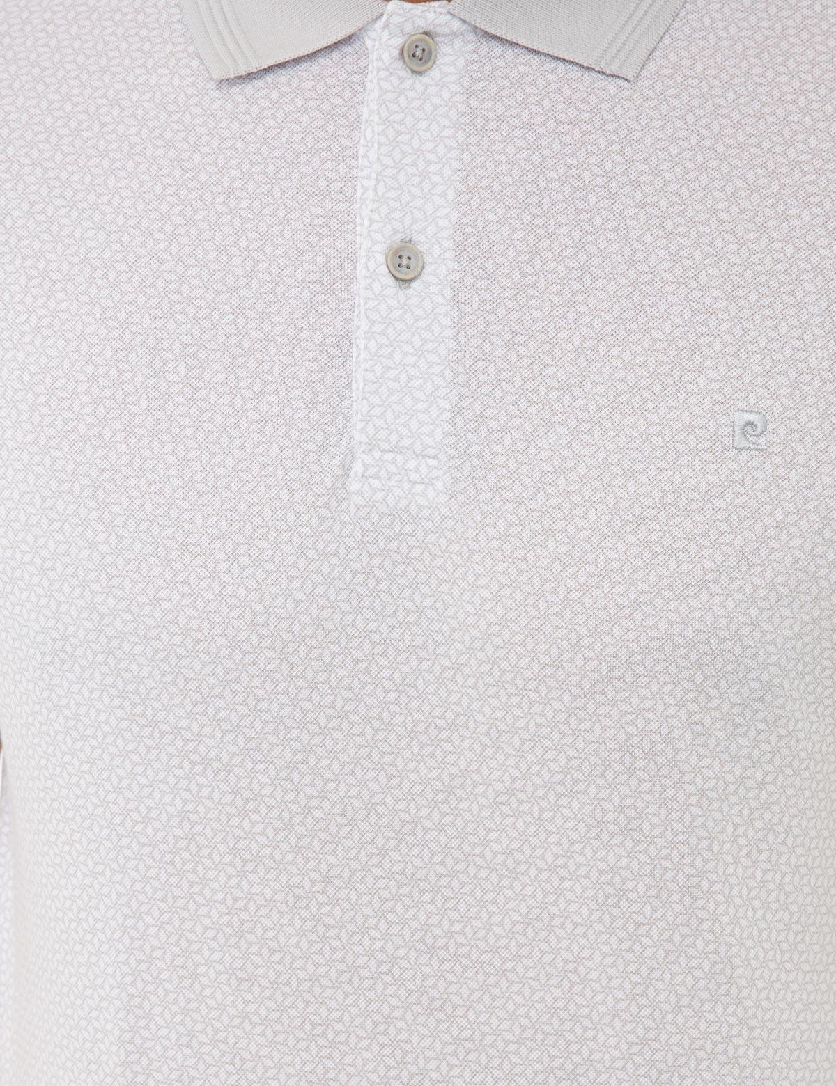 Gri Slim Fit Polo Yaka Tişört - 50232402158