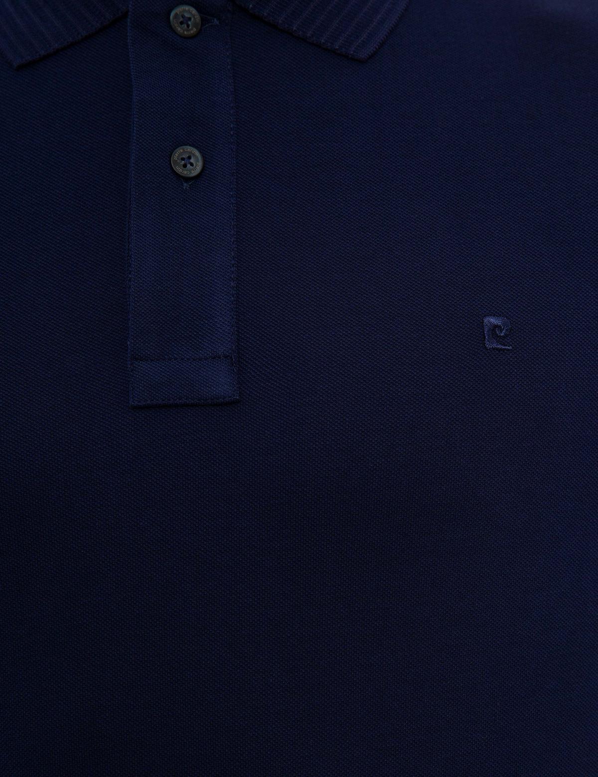 Lacivert Slim Fit Basic Tişört - 50218589162