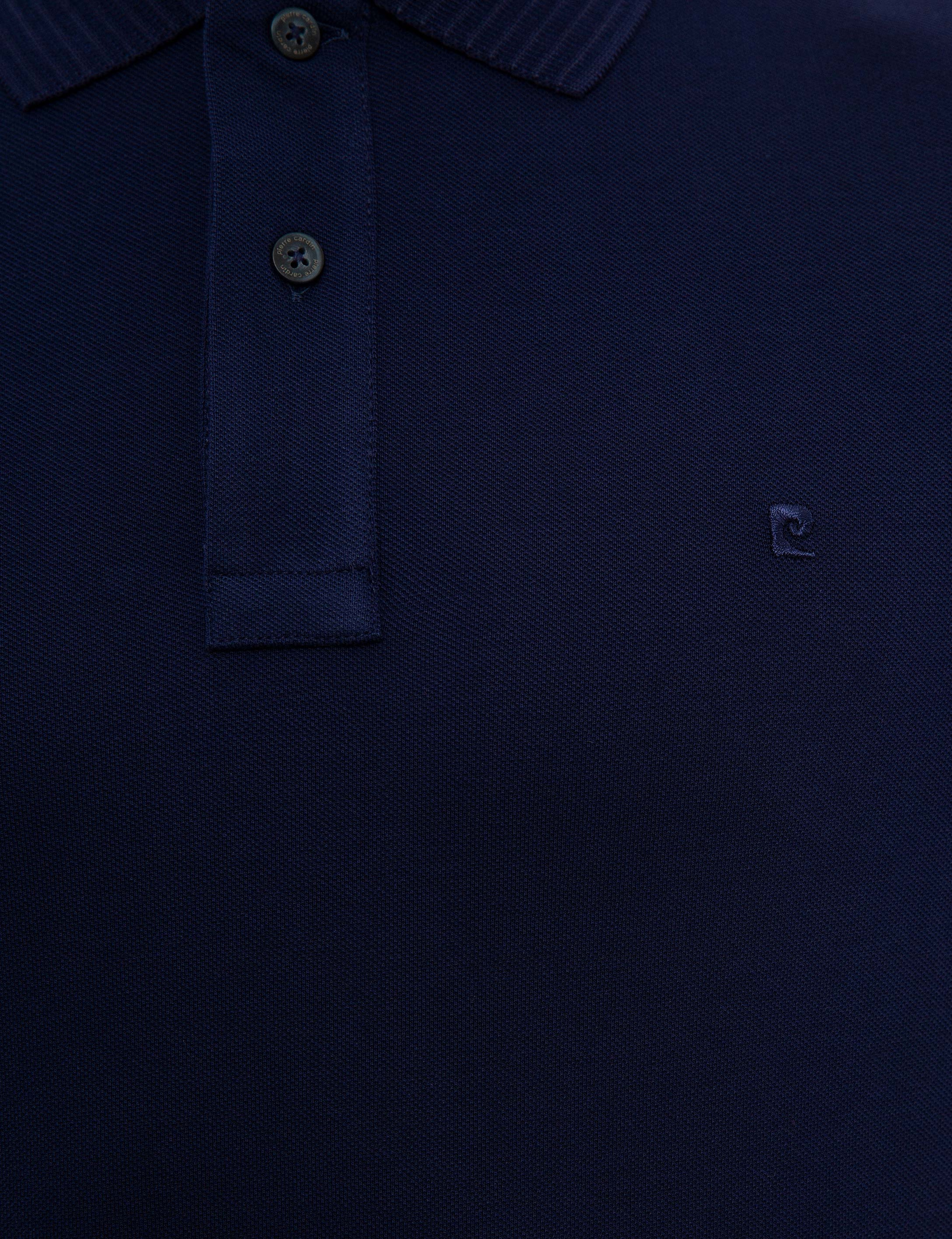Lacivert Slim Fit Basic Tişört