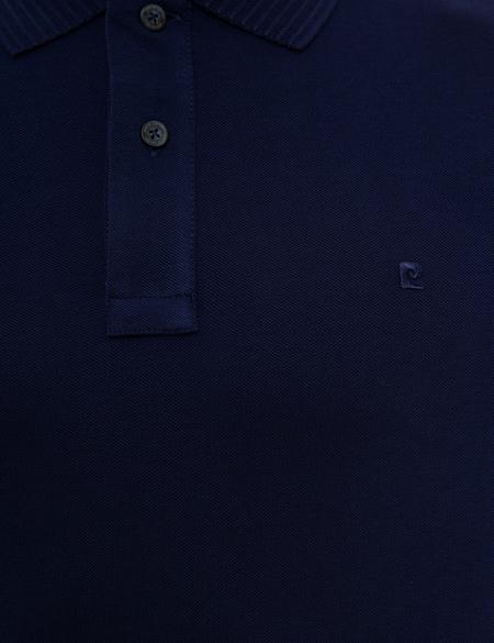 Lacivert Slim Fit Basic Tişört - 50218589162