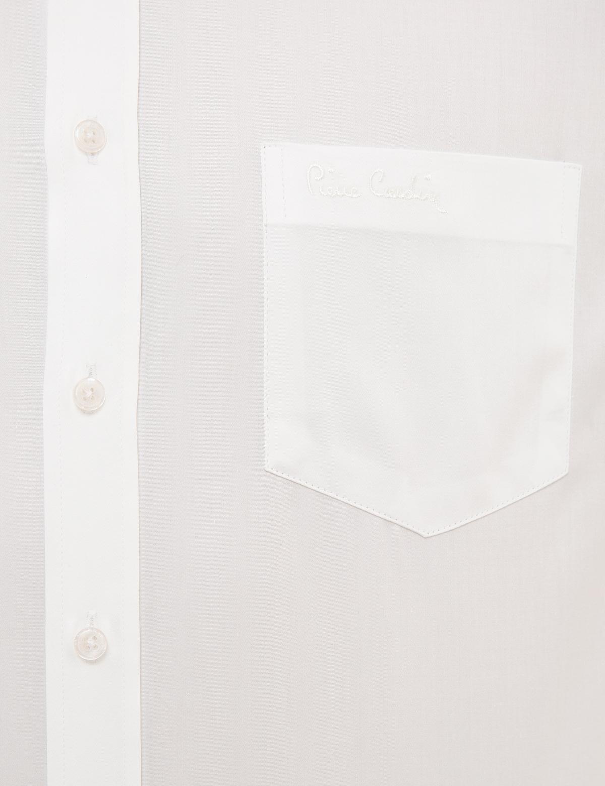 Beyaz Regular Fit Kısa Kollu Gömlek - 50223101013