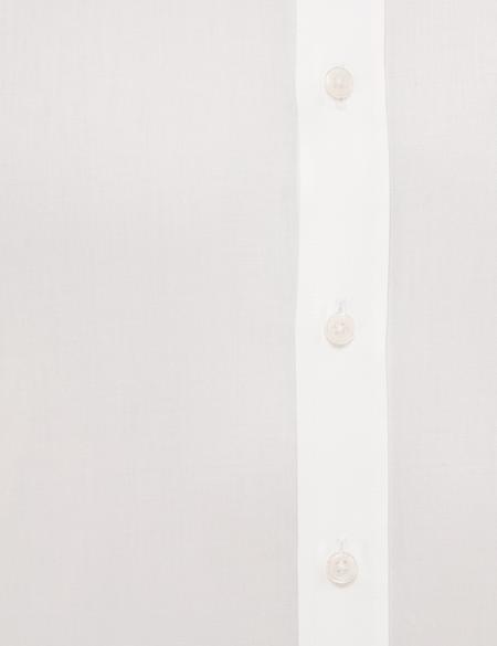 Beyaz Regular Fit Kısa Kollu Gömlek - 50223101013