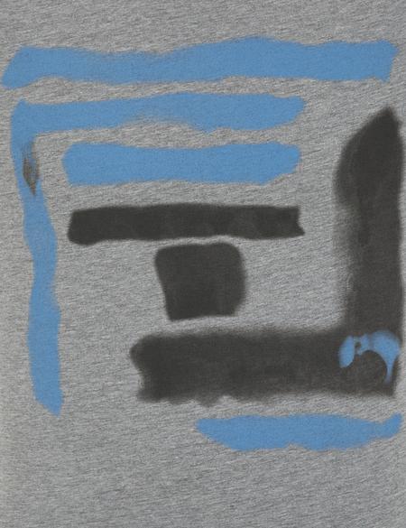 Gri Melanj Slim Fit Tişört - 50241541010