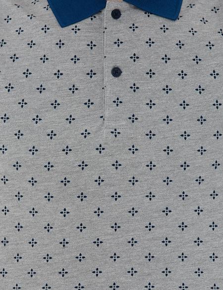 Gri Melanj Slim Fit Polo Yaka T-Shirt - 50242066035