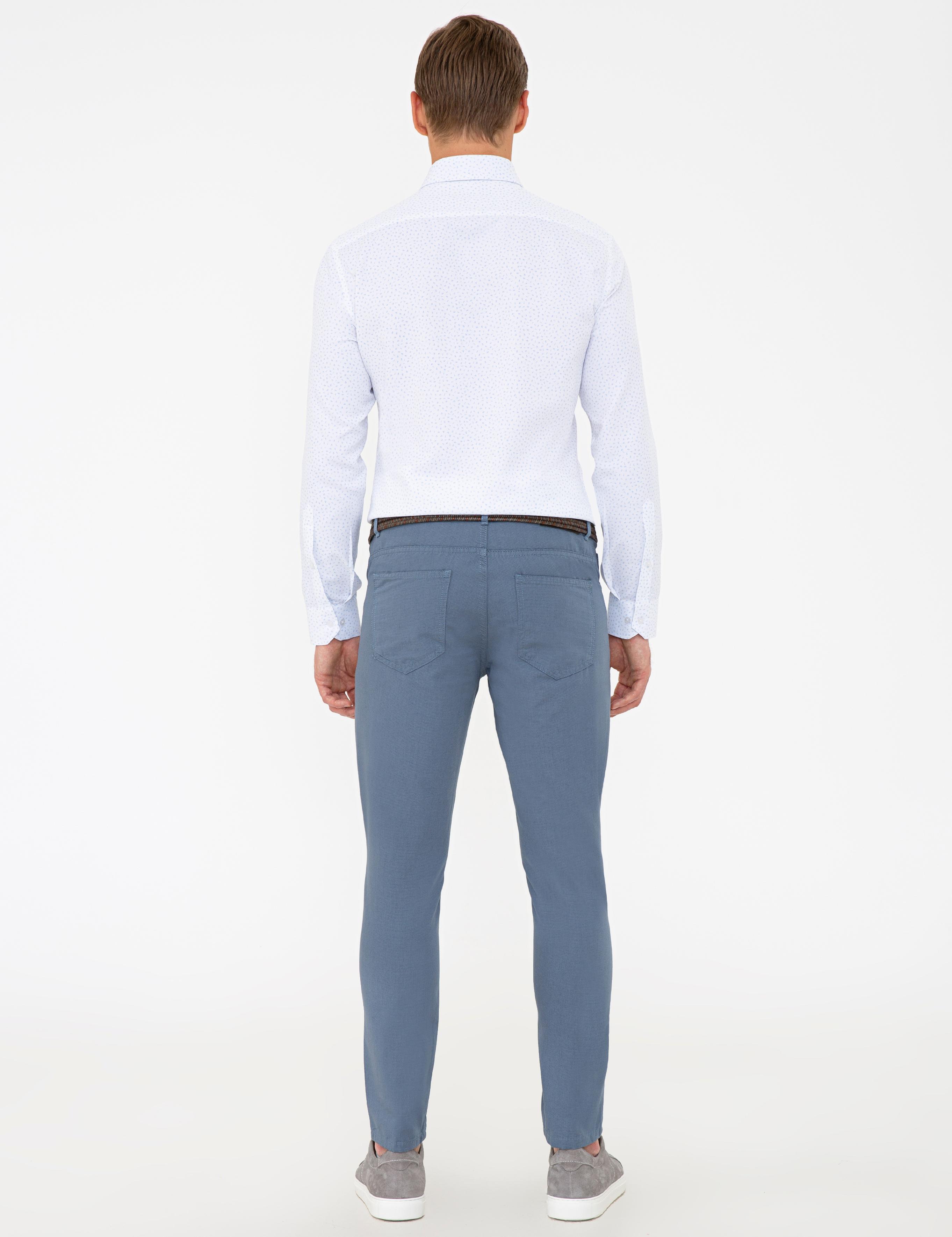 Saks Slim Fit Kanvas Pantolon