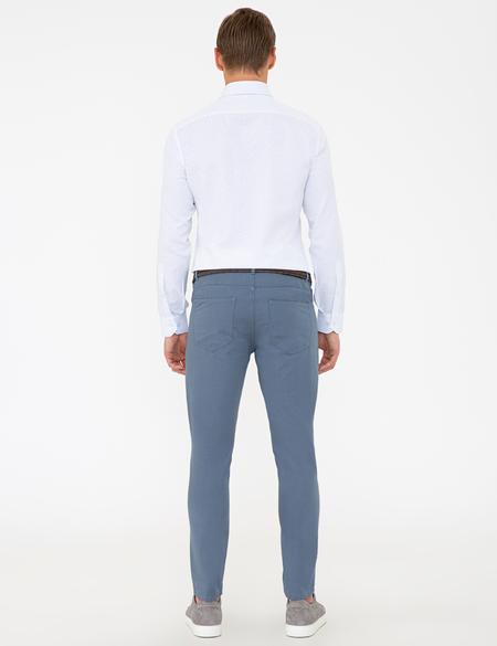 Saks Slim Fit Kanvas Pantolon - 50235737157