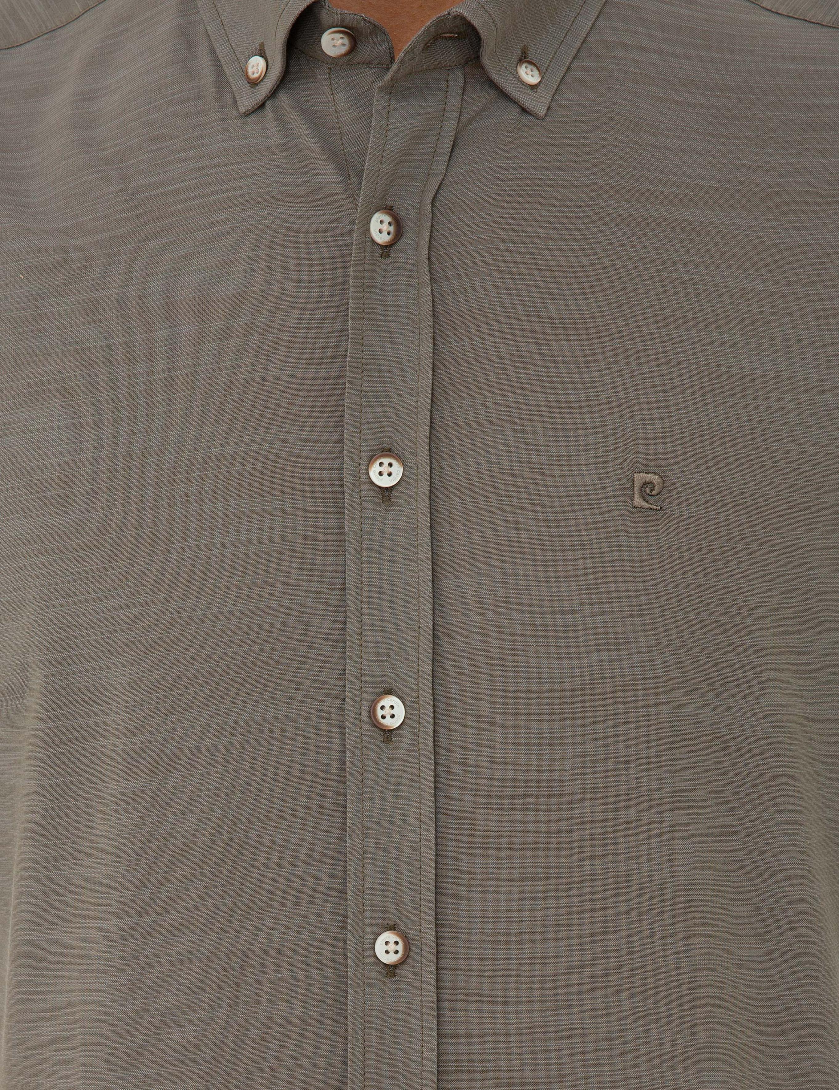 Haki Slim Fit Gömlek