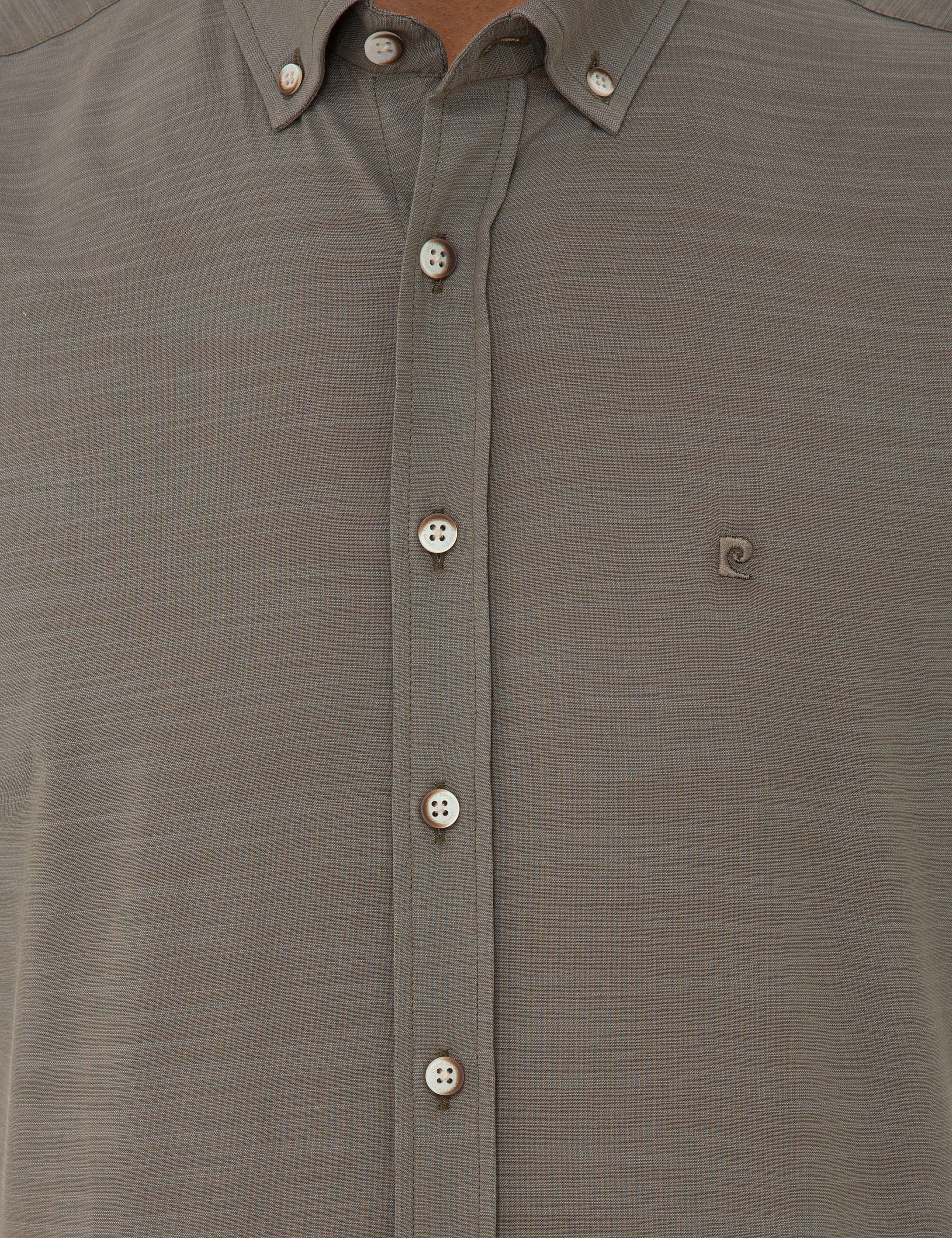 Haki Slim Fit Gömlek