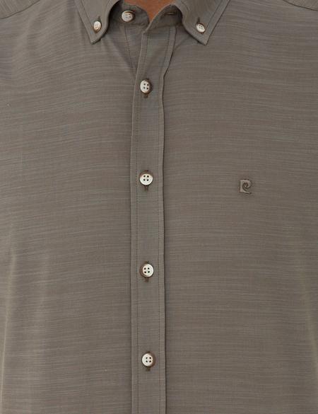 Haki Slim Fit Gömlek - 50236034043