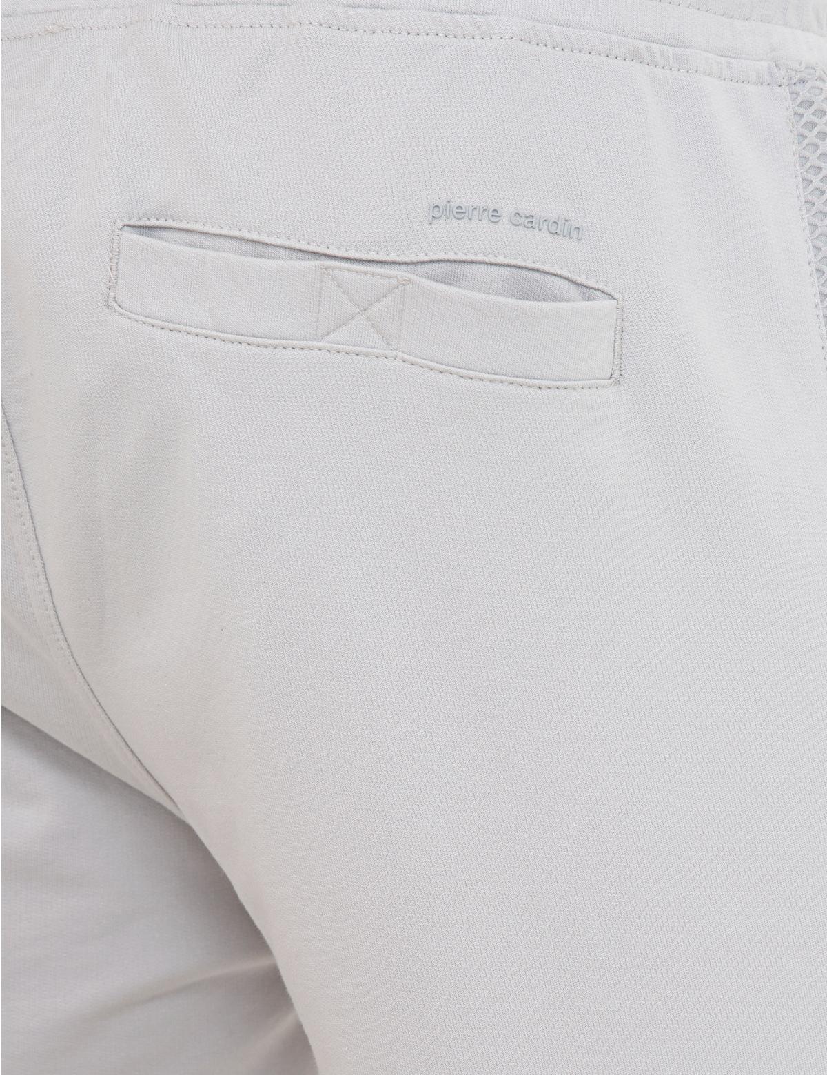 Gri Melanj Standart Fit Örme Şort - 50233260036