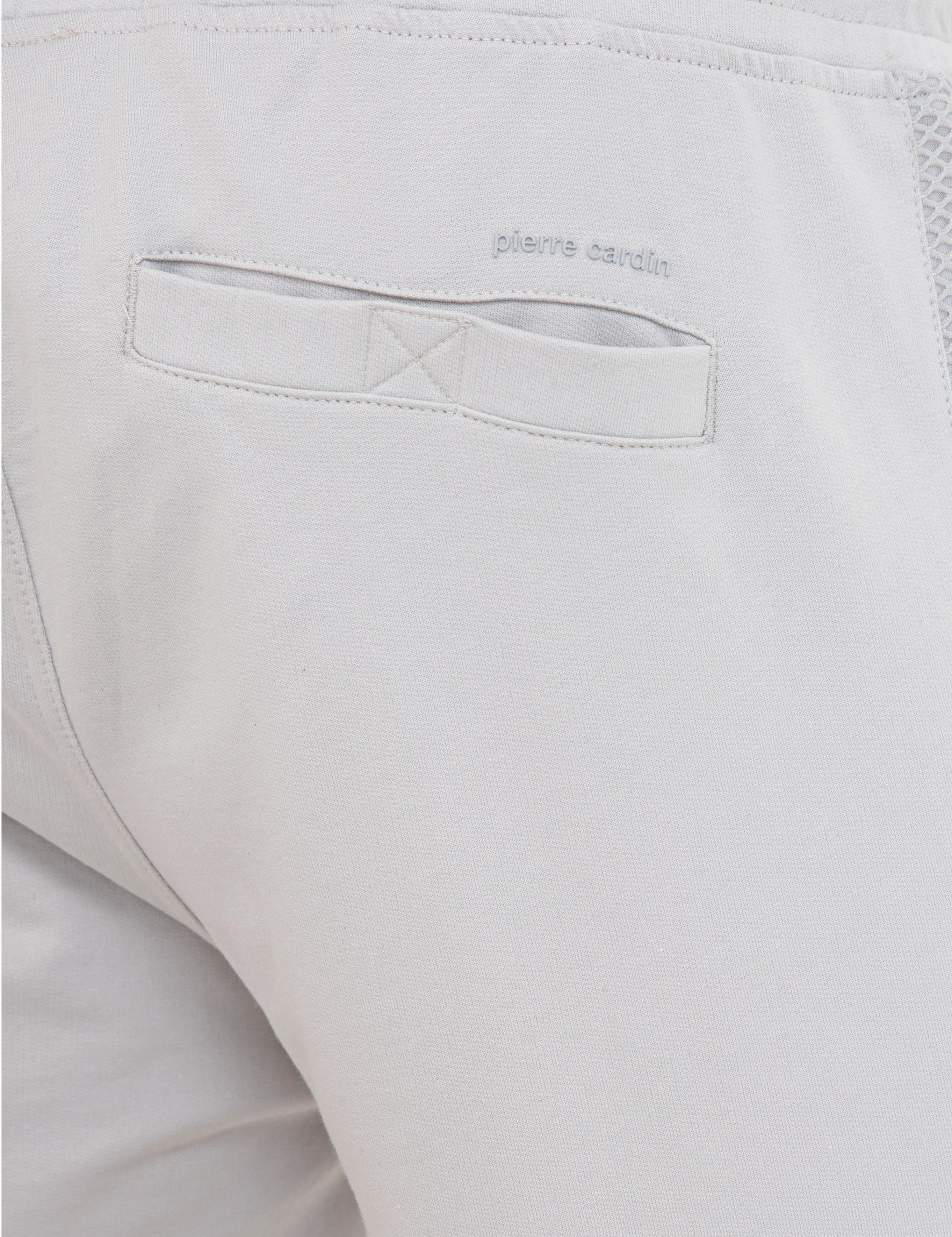 Gri Melanj Standart Fit Örme Şort